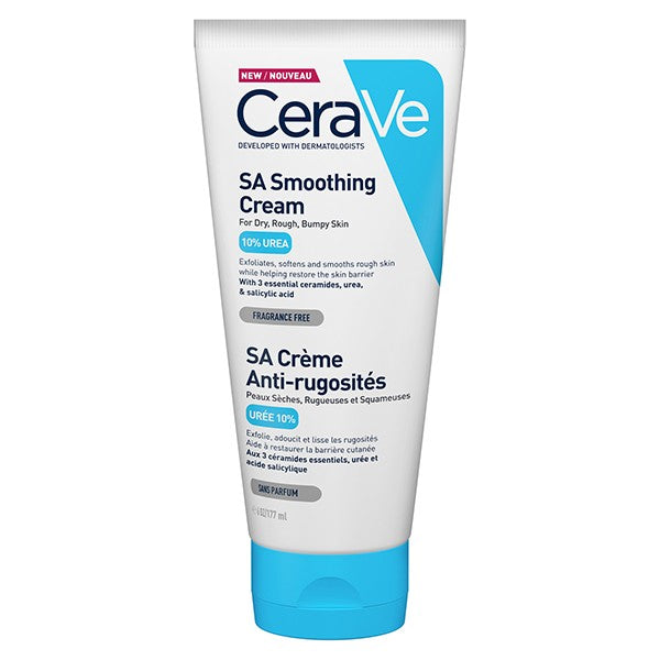 CeraVe SA کریم (10% یوریا، 2% SA، LHA)