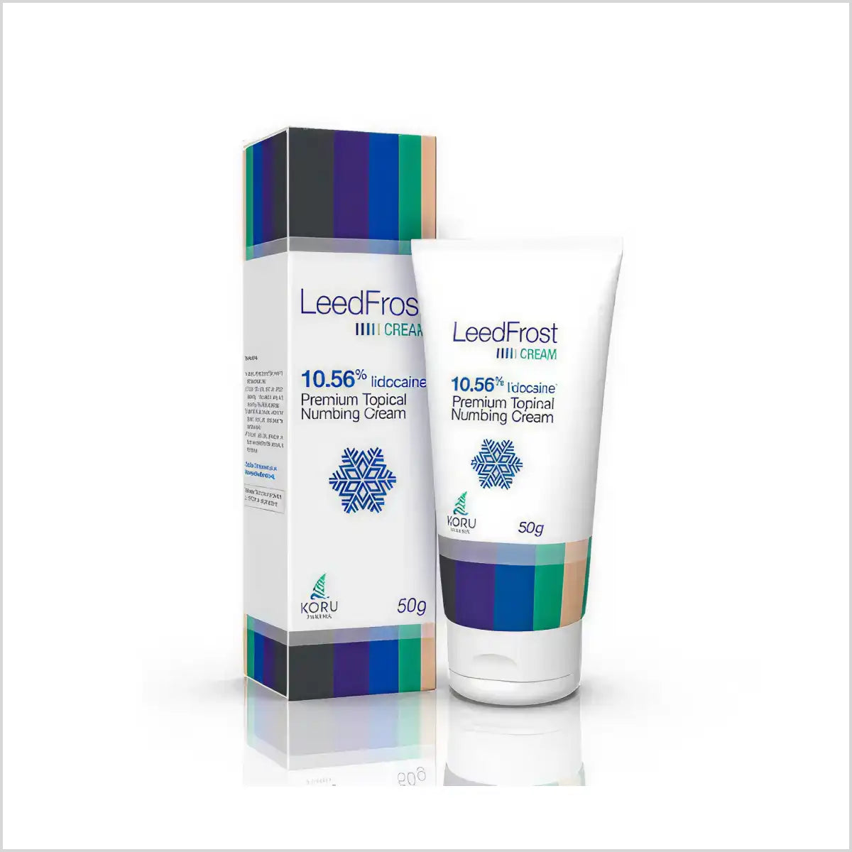 LeedFrost 10.56% Lidocaine Numbing Cream - 50g