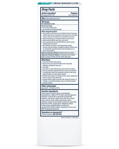 CeraVe Acne Foaming Cream Wash