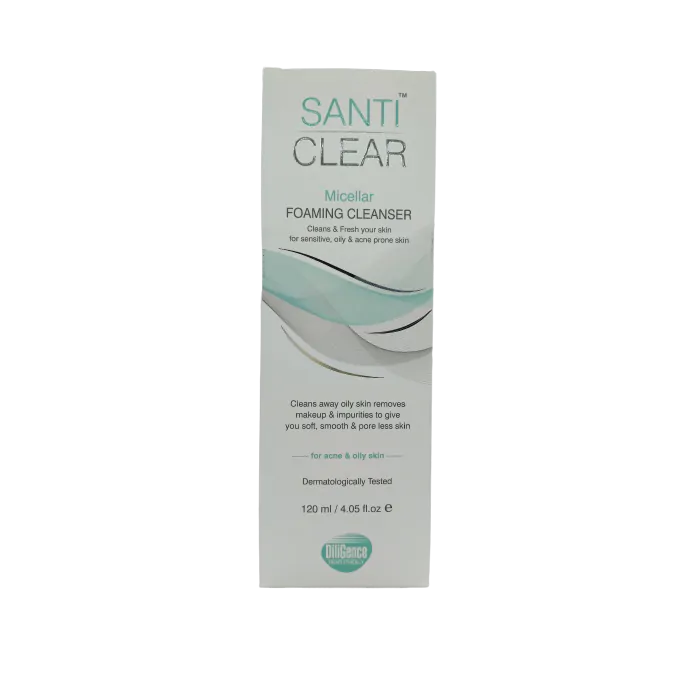 Santi clear cleaser face wash 120ml SKINFUDGE® Clinic Lahore (Dermatologist / Skin Specialist)