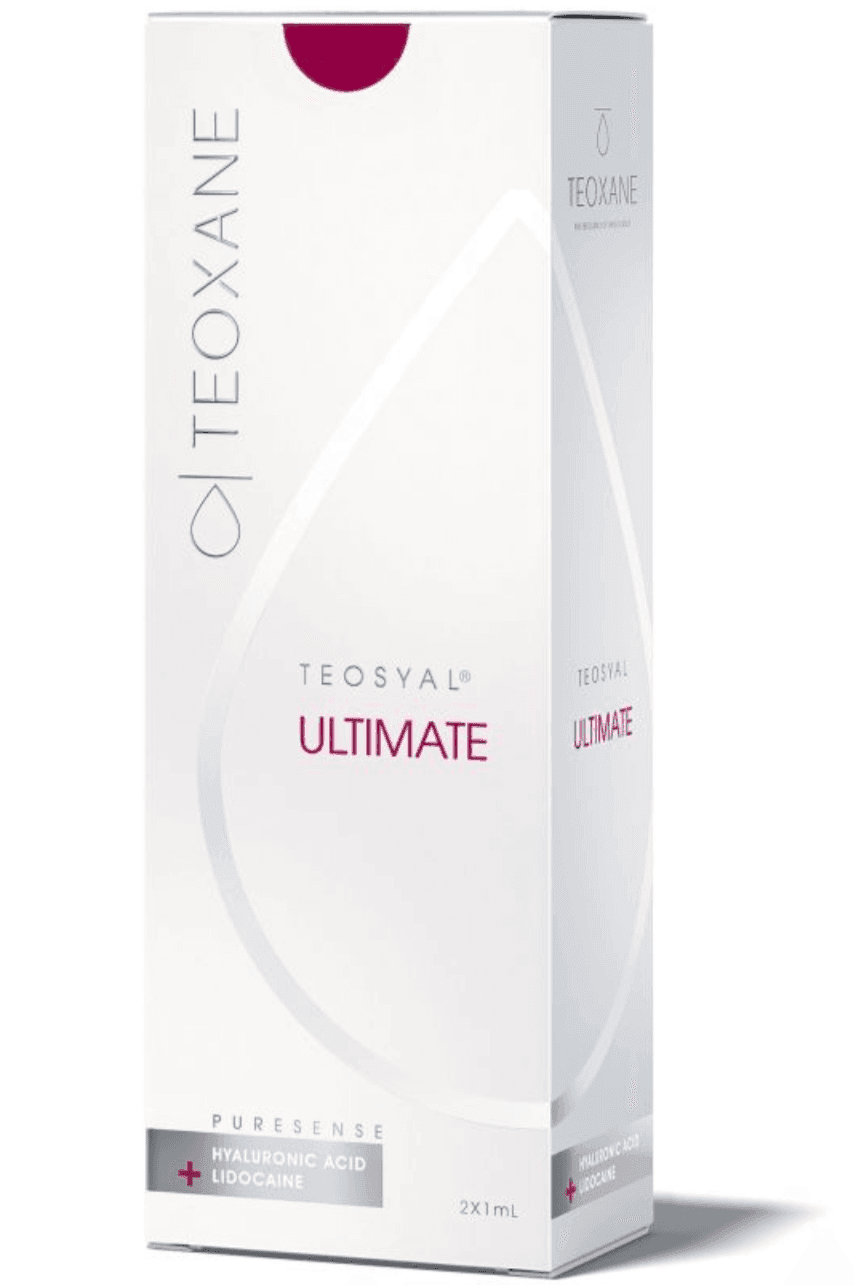 TEOSYAL® PURESENSE ULTIMATE 2x1mL. 22mg/ml, 3mg/ml 2-1ml prefilled syringes - SKINFUDGE Aesthetics | Painless, No Side Effects, Natural Looking Results