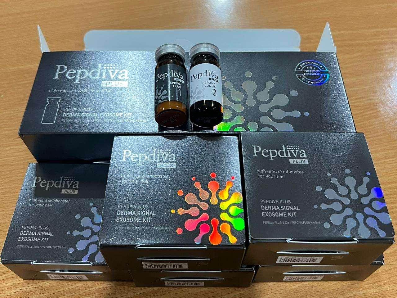 Pepdiva Human Stem Cell Exosomes Kit - SKINFUDGE Aesthetics | Painless, No Side Effects, Natural Looking Results