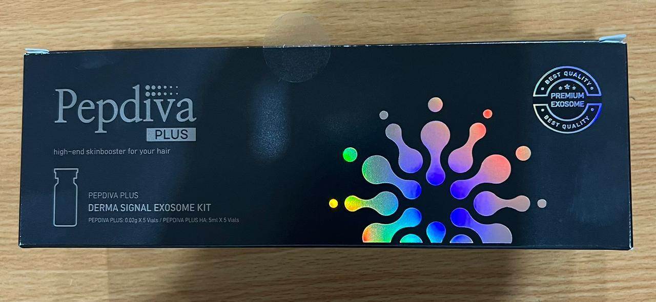 Pepdiva Human Stem Cell Exosomes Kit - SKINFUDGE Aesthetics | Painless, No Side Effects, Natural Looking Results