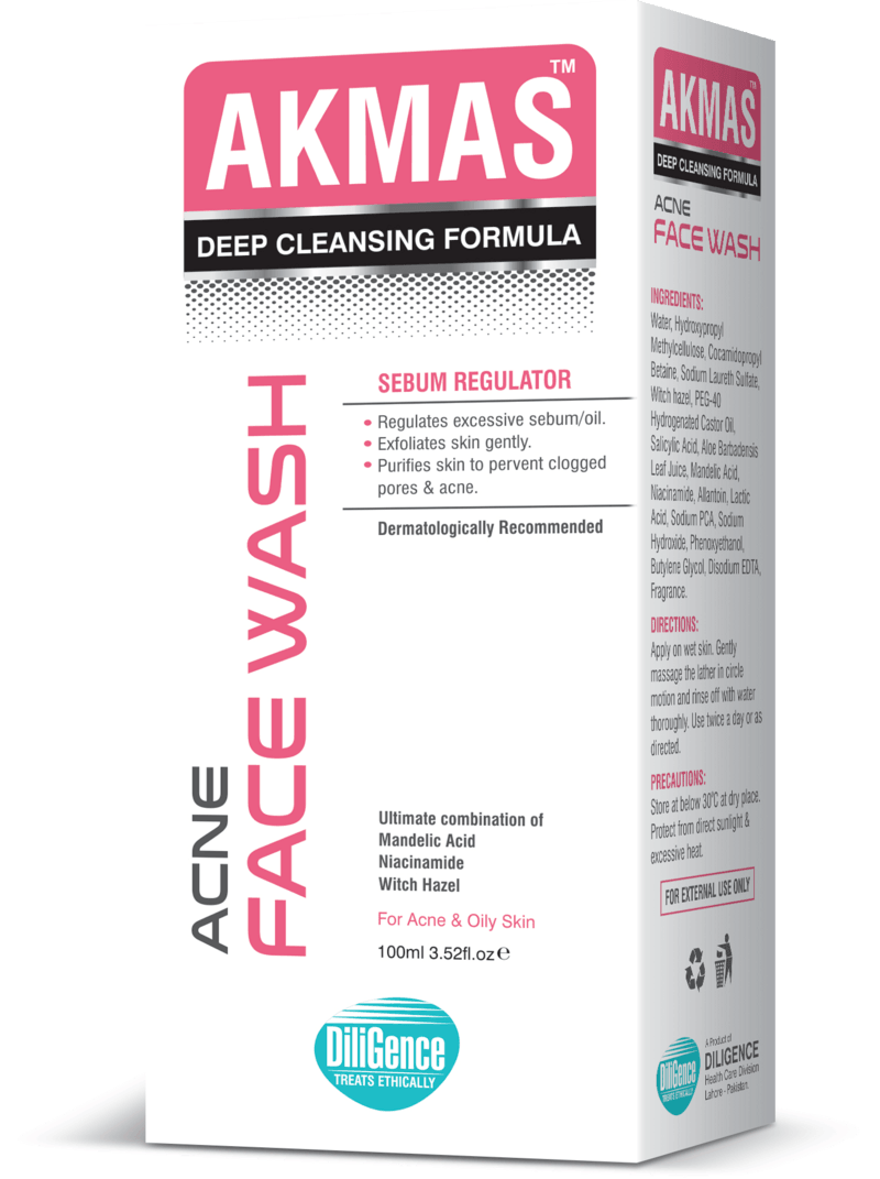 Akmas Acne Facewash Diligence Healthcare