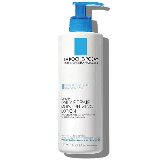 La Roche Posay LIPIKAR DAILY REPAIR FACE AND BODY MOISTURIZING LOTION 400ML